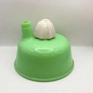 Vintage Jadite Mixer/Juicer Attachment for old Electric mixers